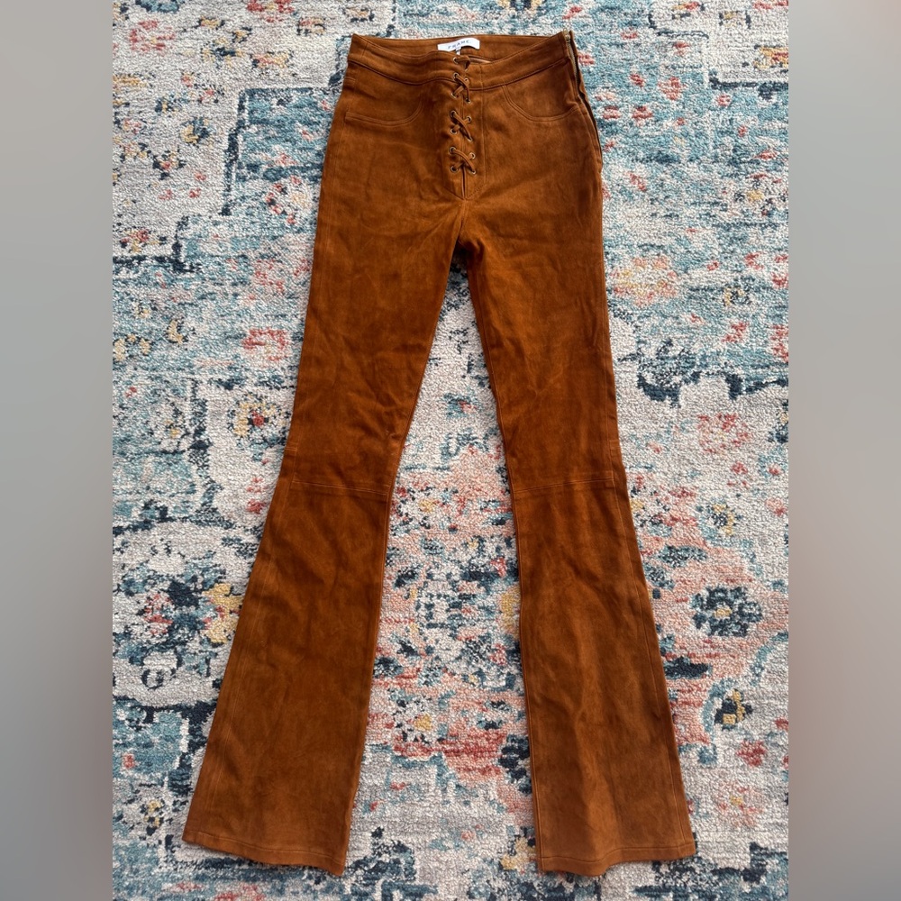 Frame Terracotta Lamb Suede Bootcut Pants
Size 26 - Picture 5 of 11